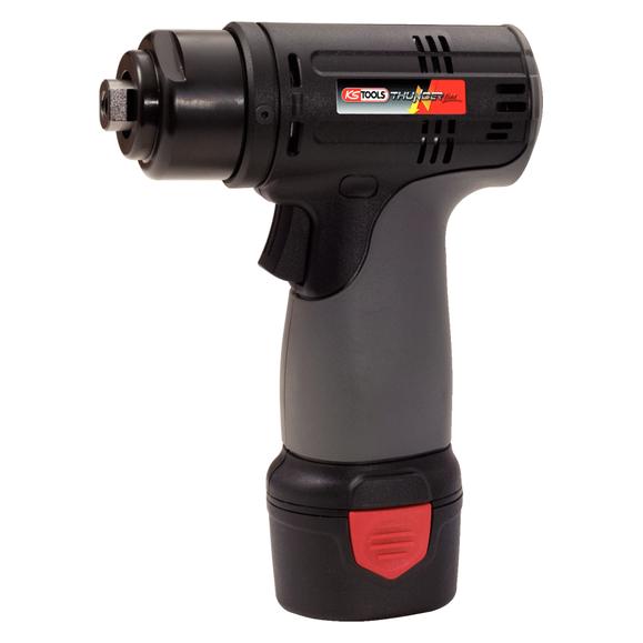 KS Tools Akku-Schleifmaschine, 3.200 U/min 10,8V, mit 1 Akku und 1 Ladegerät (Exzenterschleifer) (515.3550)