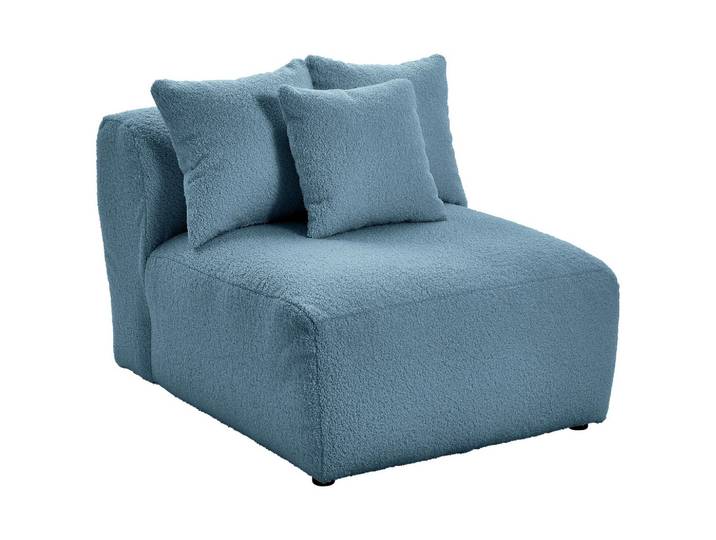 Modul Sofaelement Bloom Blau