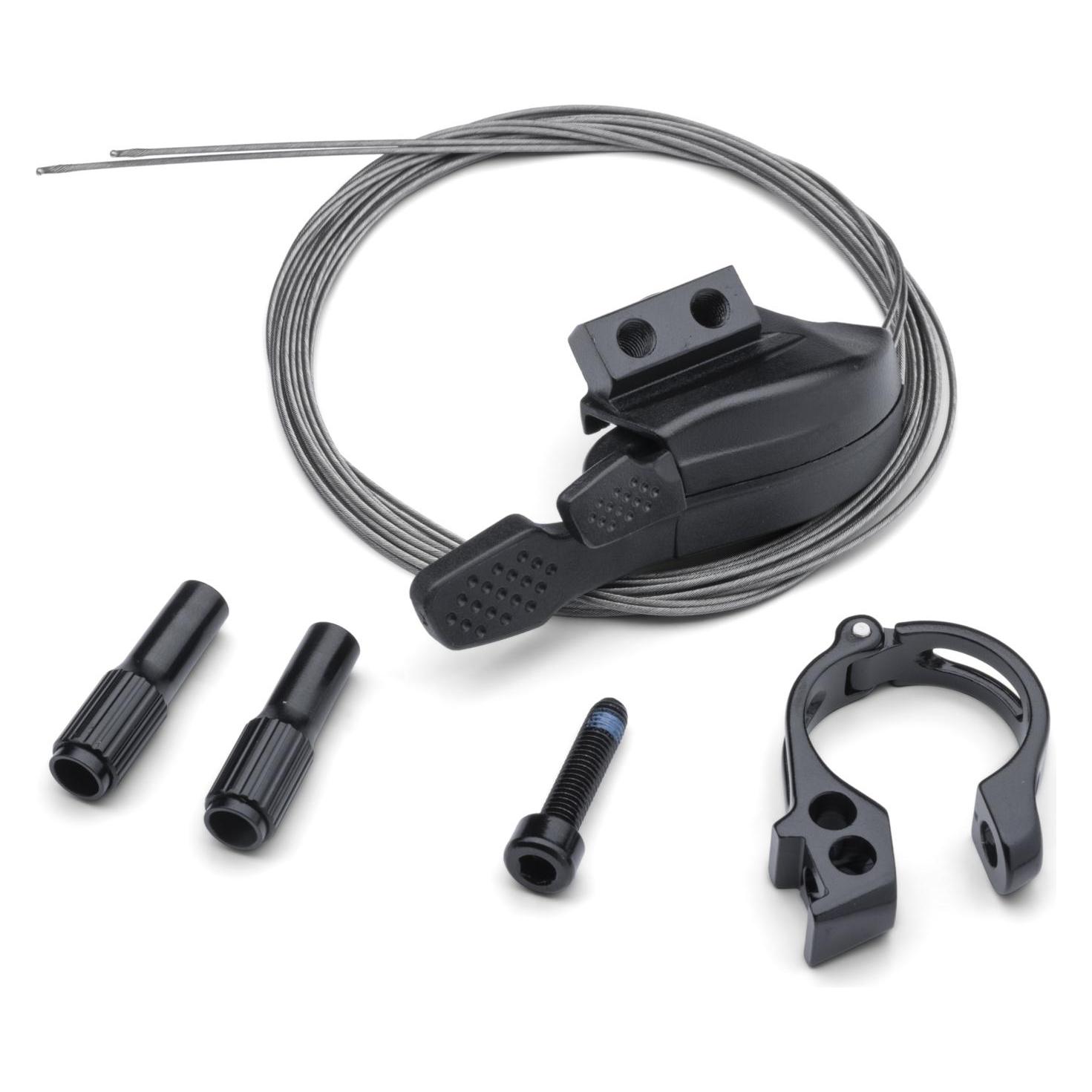 Fox Dual Remote Hebel, 2POS, Gabel und Dämpfer, 22.2mm, ab 2022, black (58003106)