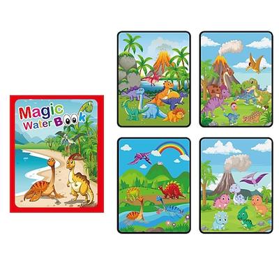 1 stücke magische buch wasser zeichnung montessori spielzeug wiederverwendbare malbuch magische wasser zeichnung buch sensorische frühe bildung spielzeug