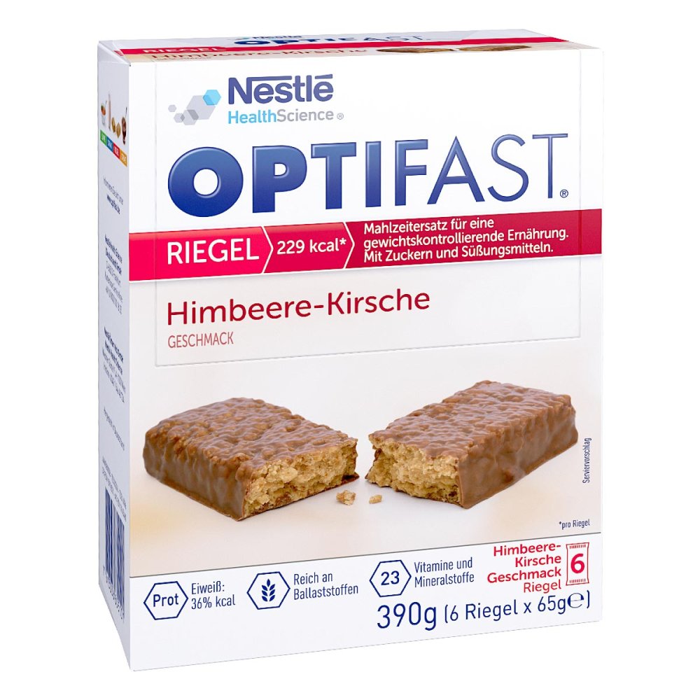 Nestle Health Science (Deutschland) GmbH Optifast Riegel Himbeere-Kirsche 15996531