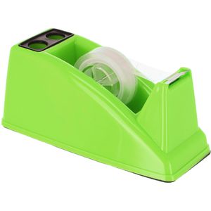 TipTop-Office Klebebandabroller TTO 408258, grün, Tischabroller für Klebeband 15mm x 10m