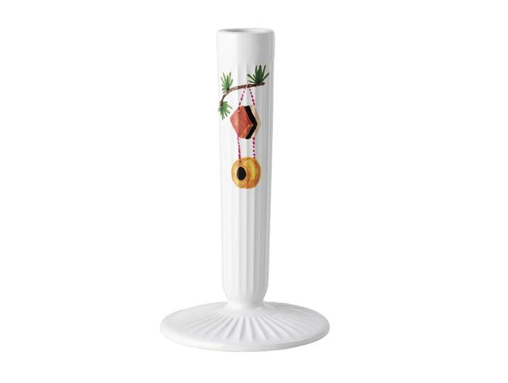 Kähler Bougeoir blanc Hammershøi Christmas 16 cm