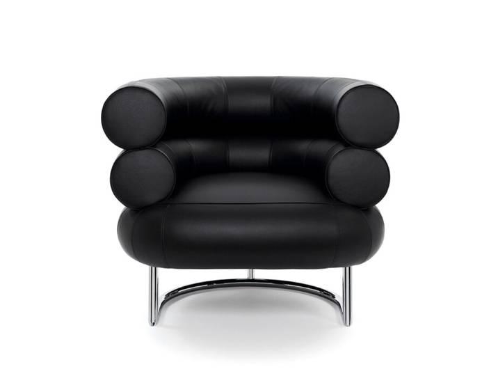 Sessel Bibendum ClassiCon schwarz, Designer Eileen Gray, 90x72x79 cm