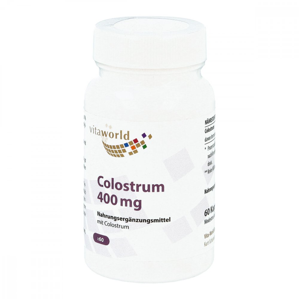 Vita World GmbH Colostrum 400 mg Kapseln 09239435