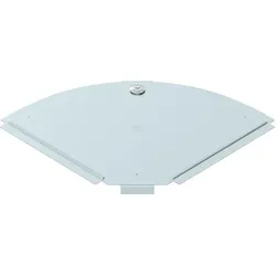 OBO Deckel für 90Grad-Bogen B200mm, bandverzinkt RBD 90 200 FS