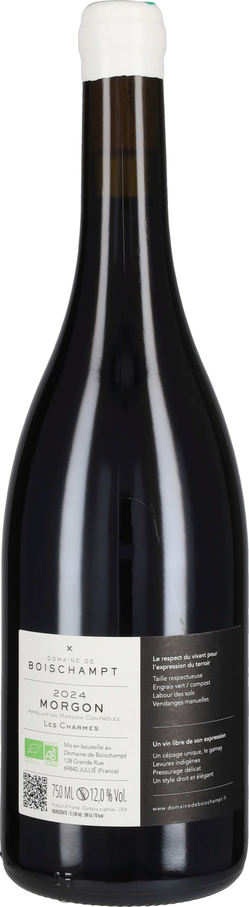 Morgon 'Les Charmes' Domaine de Boischampt 2024