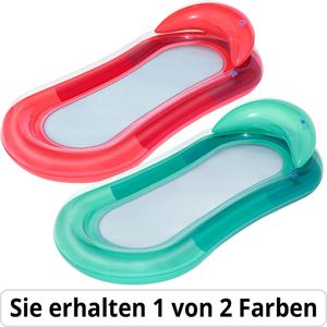 Bestway Luftmatratze 43103 HydroLuxe, 160 x 84cm, mit Kopfstütze & Netz, farbig sortiert, für 1 Person