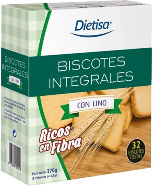 Dielisa Biscotes De Lino 270g