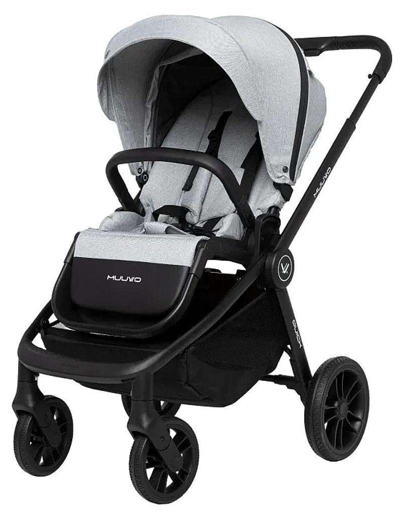 Muuvo Kinderwagen Quick Rocky grau