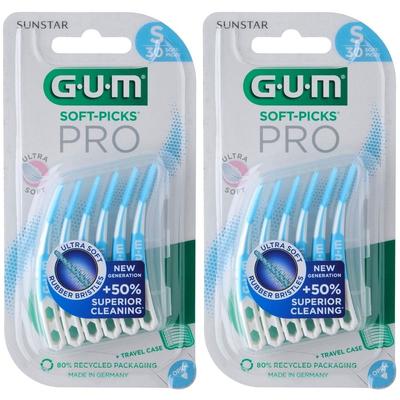 GUM Soft-Picks PRO S x2 2x30 St Zahnbürste
