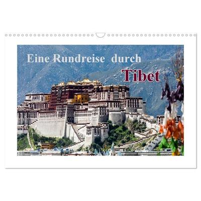 Eine Rundreise durch Tibet (Wandkalender 2027 DIN A3 quer), CALVENDO Monatskalender