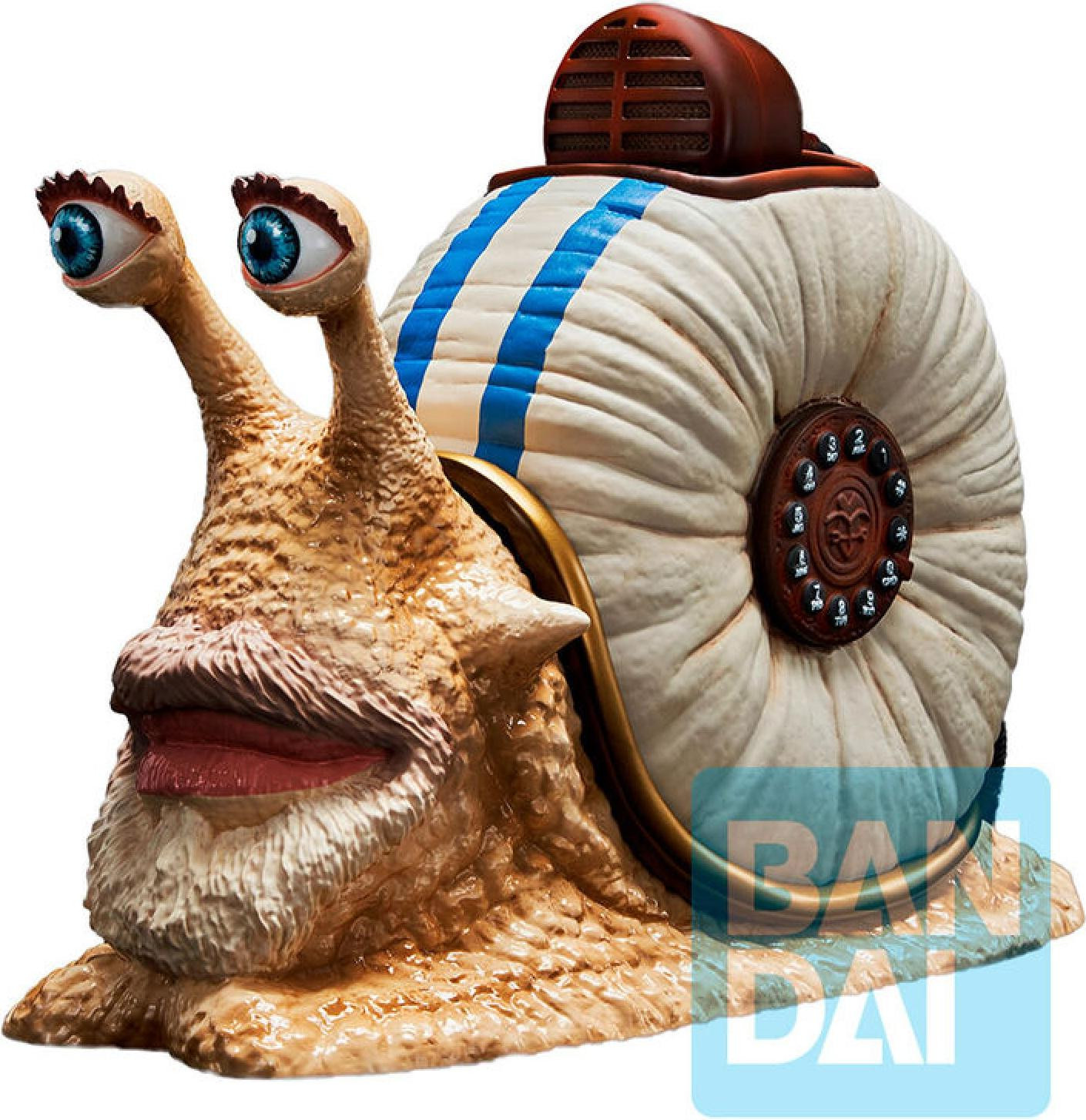 Banpresto Den Den Mushi Ichibansho One Piece verzamelobject, 15 cm