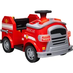 FEUERWEHRAUTO, max. 3 km/h, Sirene, Blaulicht, Werkzeuge, für Kinder 3-5 Jahre