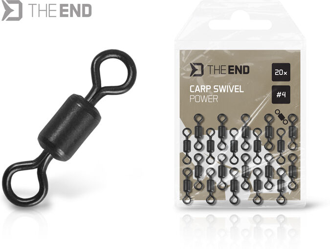 Émerillon carpe Delphin TheEND Power / 20 pcs #4