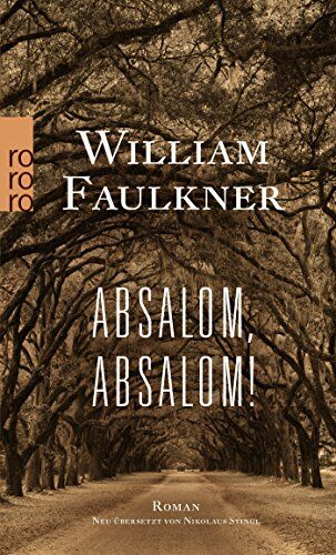William Faulkner - Absalom, Absalom! - Preis vom 19.10.2026 19:33:35 h
