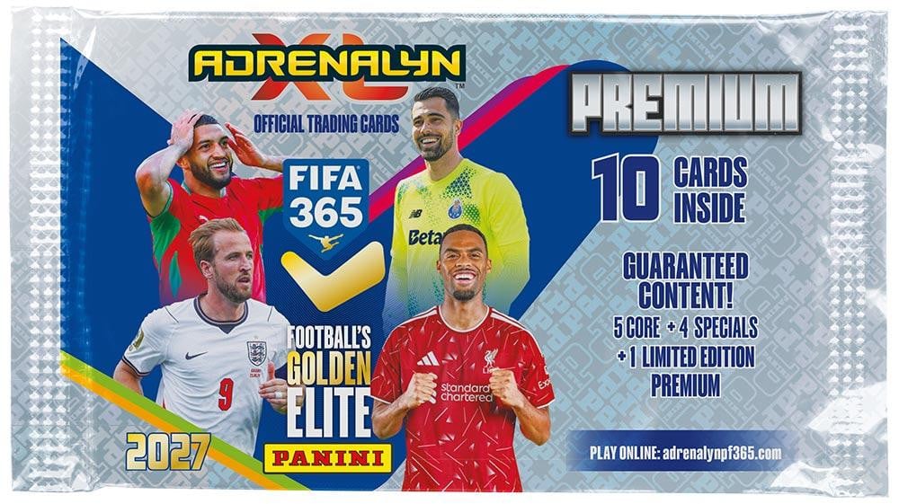 Panini FIFA 365 Adrenalyn XL 2027 Premium Editie - 10 kaarten inclusief premium limited edition kaart