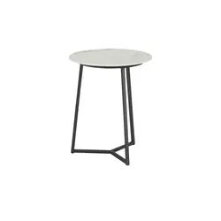 SCHÖNER WOHNEN Kollektion Couchtisch  Connect , weiß , Maße (cm): H: 49  Ø: 40