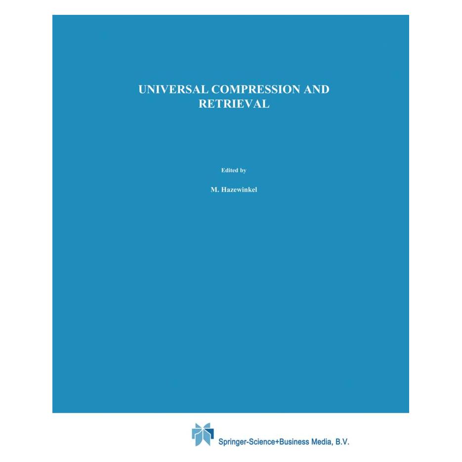 Springer Universal Compression and Retrieval (Englisch, Softcover, R. Krichevsky) (55379393)
