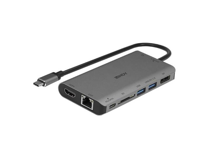 Lindy Laptop-Dockingstation Lindy USB 3.2-C Mini Dock, Dockingstation