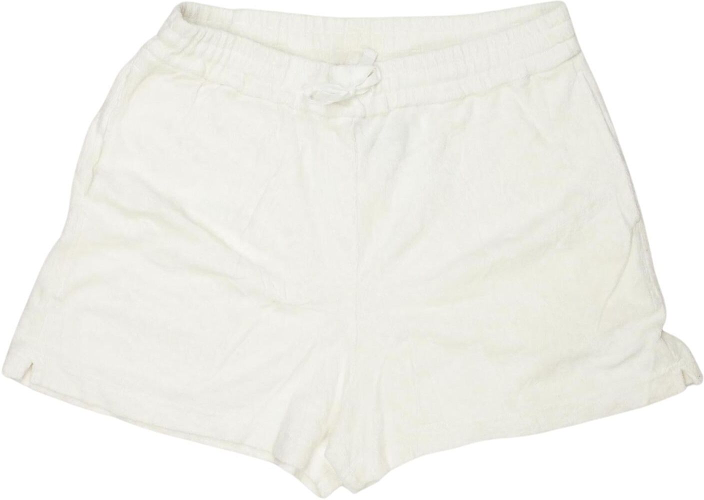 & Other Stories Damen Shorts, Weiß, Gr. M, Baumwolle - Second Hand