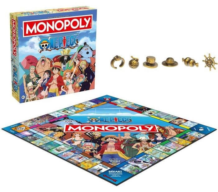 Monopoly One Piece Editie bordspel voor 2-6 spelers van Winning Moves