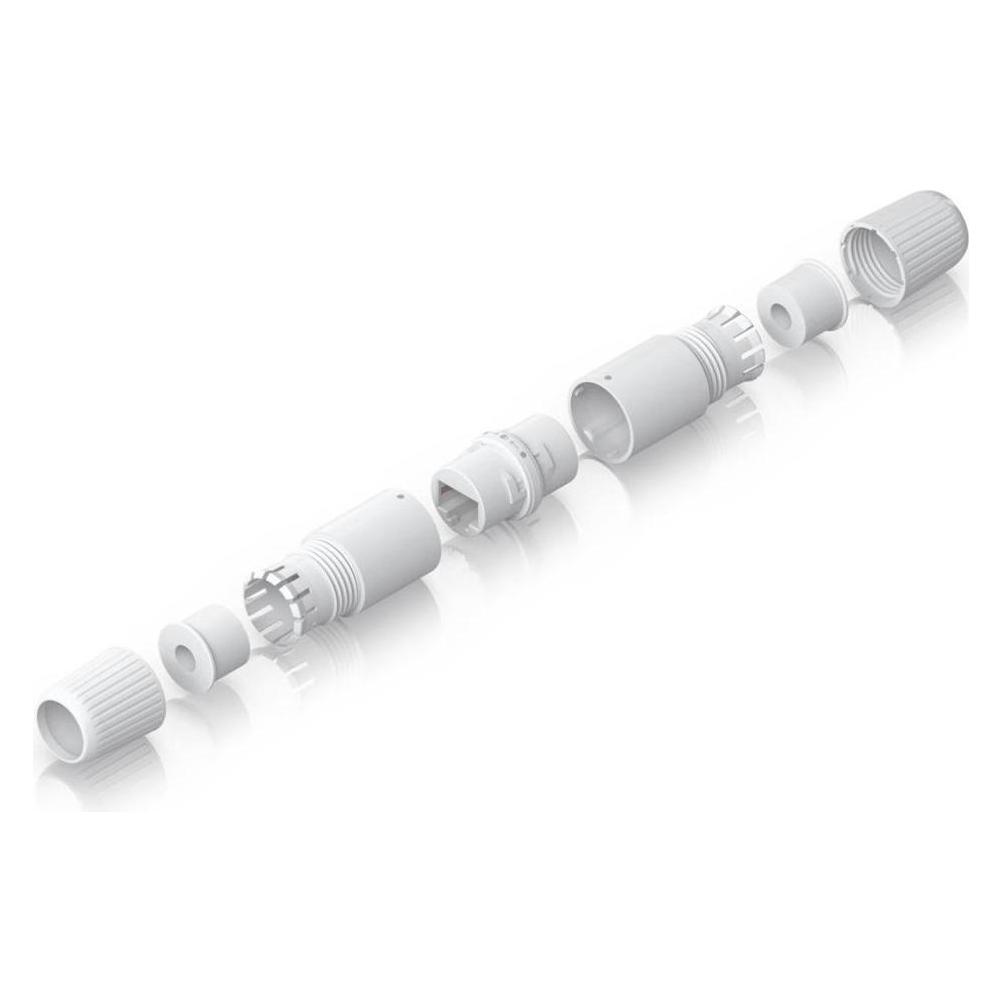 Ubiquiti RJ45 Inline-Kupplung für den Aussenbereich, 2er-Pack (Netzwerk Kupplung) (UACC-RJ45-COUPLER-C6A-OUTDOOR)