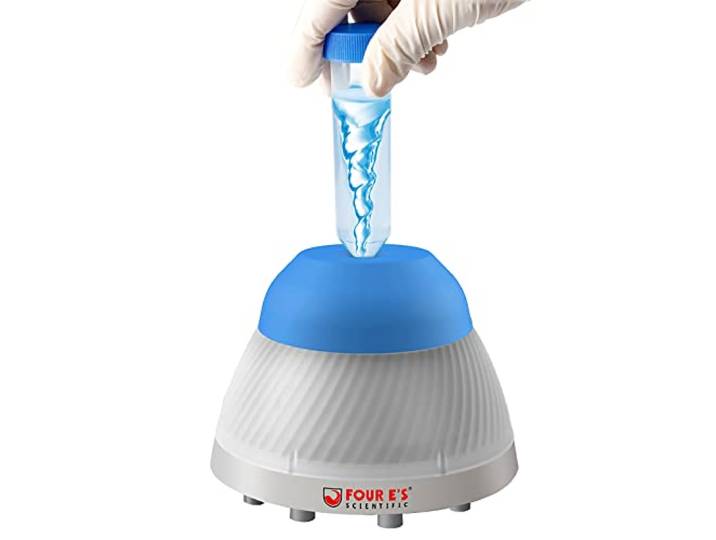 PRECIPETTE Vortex Mixer Schüttler 5000rpm Paint Shaker Mischer 5000UpM Farbschüttler Farbmixer für Acrylfarben Citadelfarben Nagellacke Wimpernkleber Blau