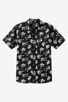 O'Neill s Oasis Standard Fit Shirt in Black, Size Small, Rayon