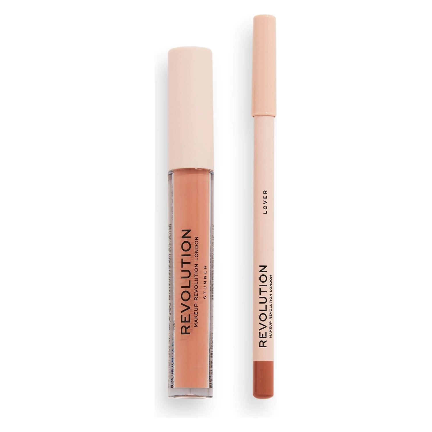 RVLT London Makeup Lip Contour Kit Ultra Matte Finish 0.10FL oz. (Lover) (42584133)