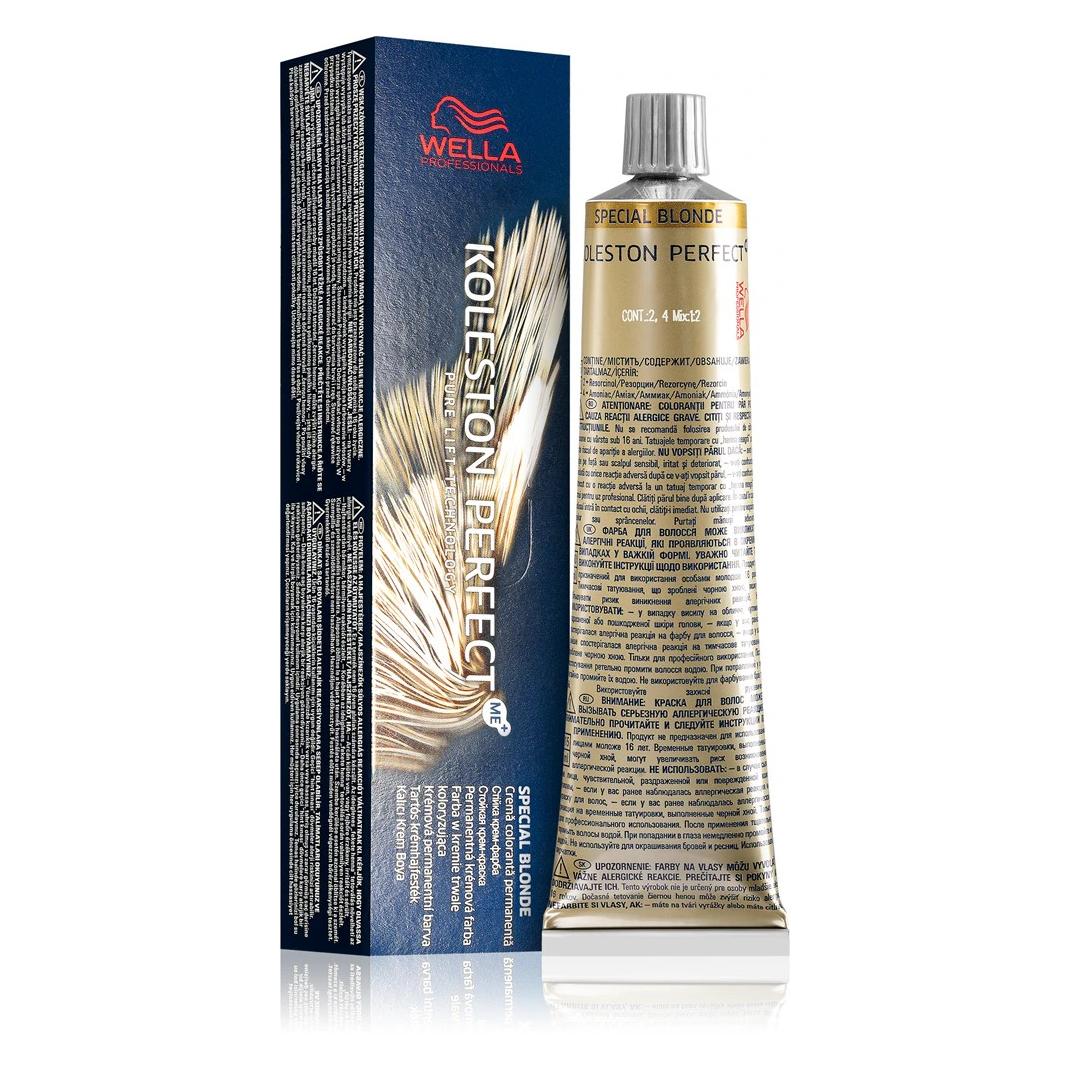 Wella Koleston Perfect ME KP Special Blonds 12/89 Hair Dye Special Blonde Pearl Ash 60ml (aschige Perltonen, Blondes Haar, Kühle, Spezielle Blondtöne) (81650950)
