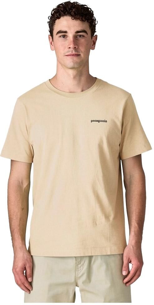 Patagonia  - P-6 Logo Undyed Natural - L - Tee-shirt