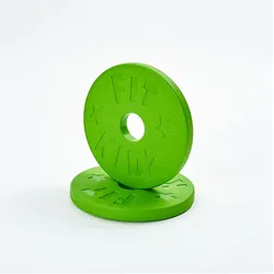 Fit Kidz Bumper Plate Green (pair)
