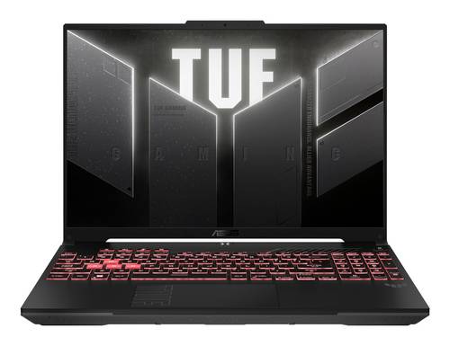 Asus Gaming Notebook TUF Gaming A16 40.6cm (16 Zoll) 170 6GB RAM 512GB SSD Deutsch, QWERTZ AMD NVIDIA GeForce RTX 4050 GDDR6 Grau