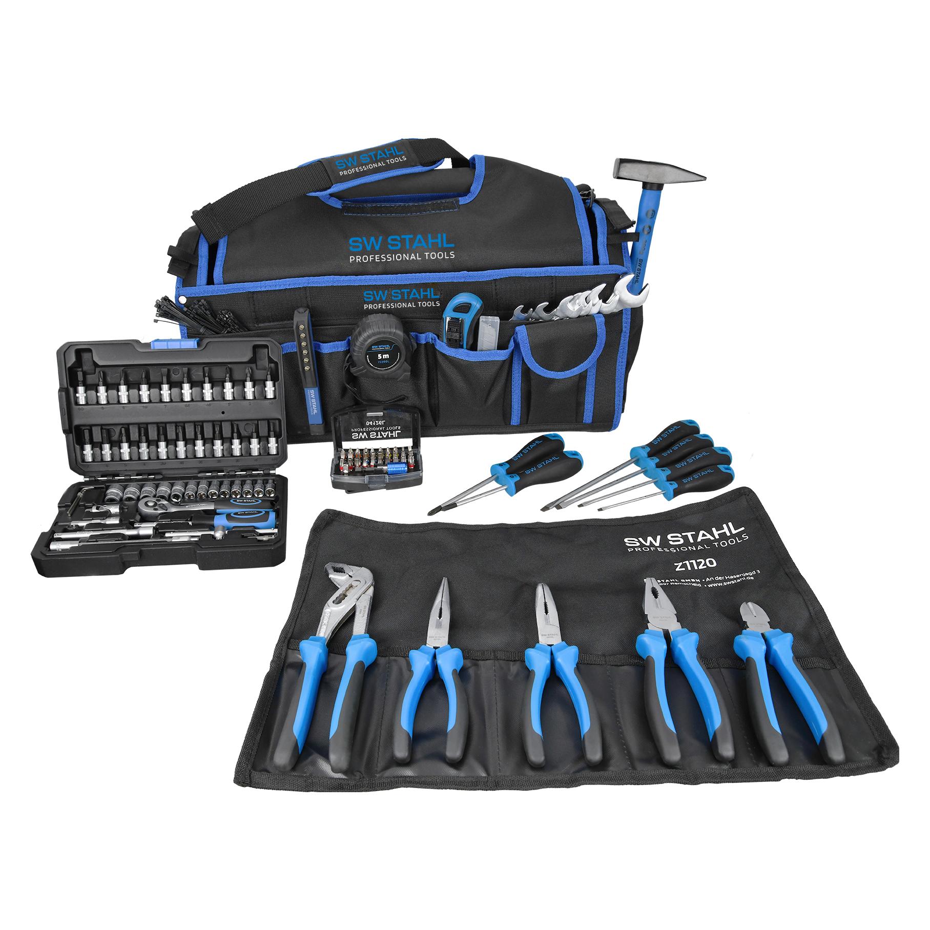 SW-Stahl Z5000 Werkzeugtasche Multibag XL, Bestückung 109-teilig (109 Teile) (KAL-10120147)