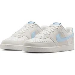 NIKE Court Vision Low Sneaker Damen 001 - phantom/psychic blue-light bone 35.5
