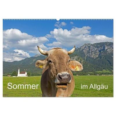 Sommer im Allgäu (Wandkalender 2027 DIN A2 quer), CALVENDO Monatskalender