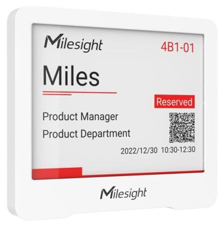 Milesight IoTE-inkDisplay LoRaWAN IoT e-ink display