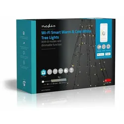 NEDIS SmartLife Baumlichterkette 200 LEDs 10x2m ww