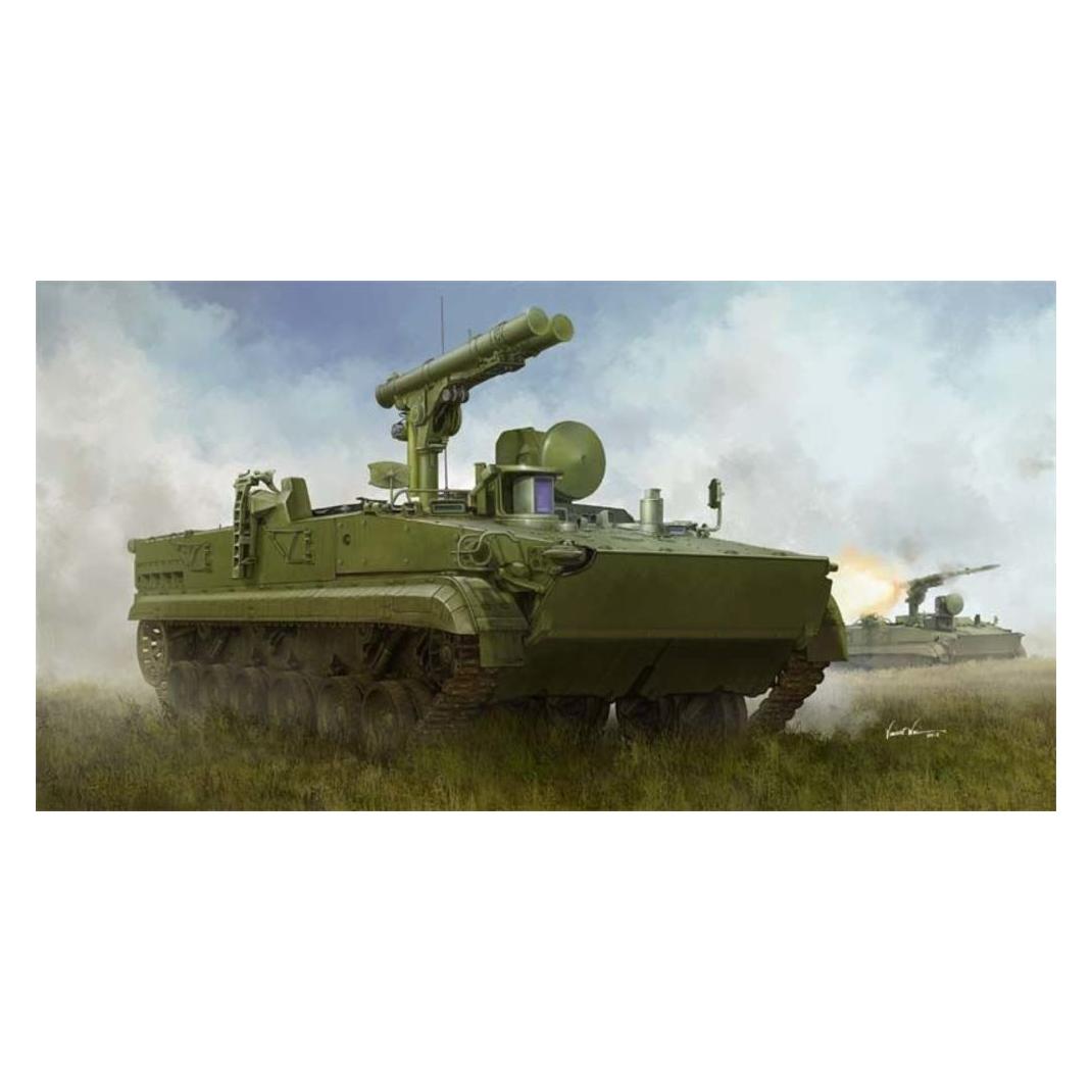 Trumpeter Russian 9P157-2 Khrizantema-S Anti-tank system (09551)