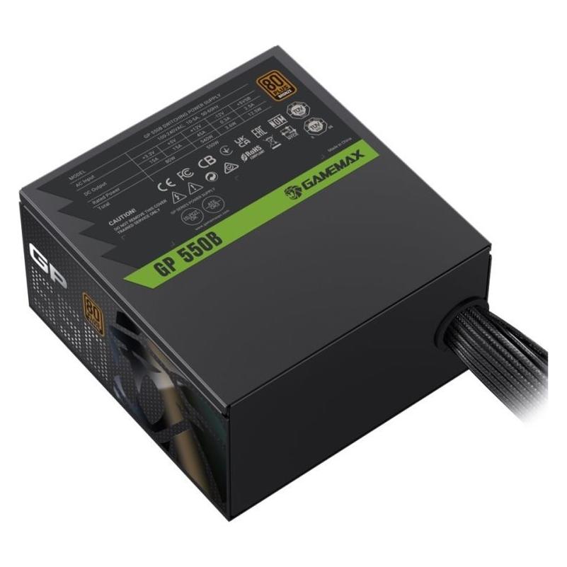 GameMax | PSU | GP 550B | 550W | Bronze | Non-Modular (550 W) (GP 550B)