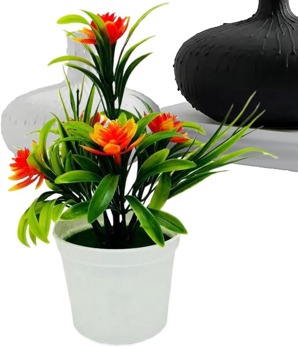 Generieke kunstbloemen voor decoratie van tafel, bureau of badkamer