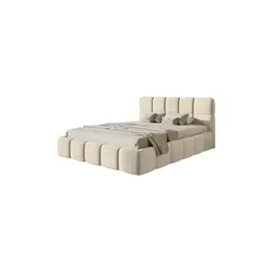 Selsey Polsterbett mit Lattenrost Cloudy , beige , Maße (cm): B: 160 H: 96
