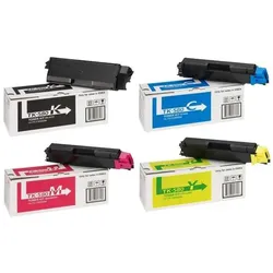 Kyocera, Toner, 4x Original Toner TK-580 FS C5150 dn ECOSYS P6021 cdn Set Multipack