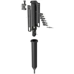 CONTEC Multifunktionswerkzeug Treasure Fork schwarz/silber