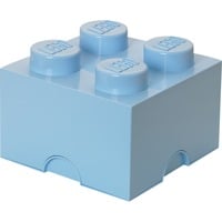 LEGO Storage Brick 4 hellblau, Aufbewahrungsbox