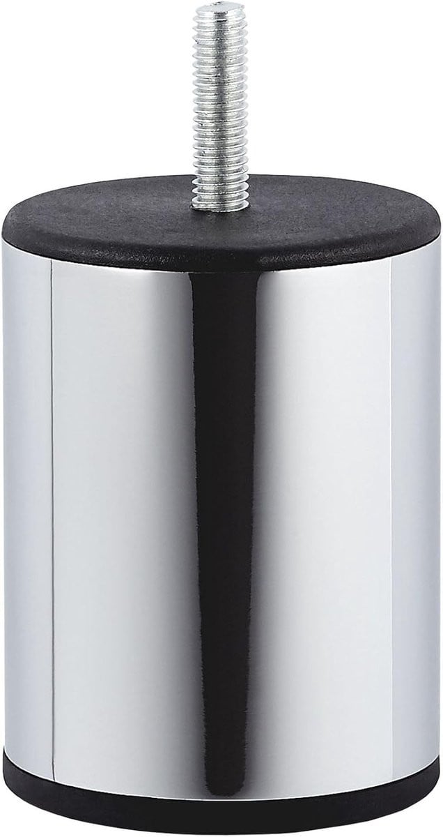 Meubelpoten Polished Chrome - Hoogte: 8 cm - Robuuste basis voor meubels