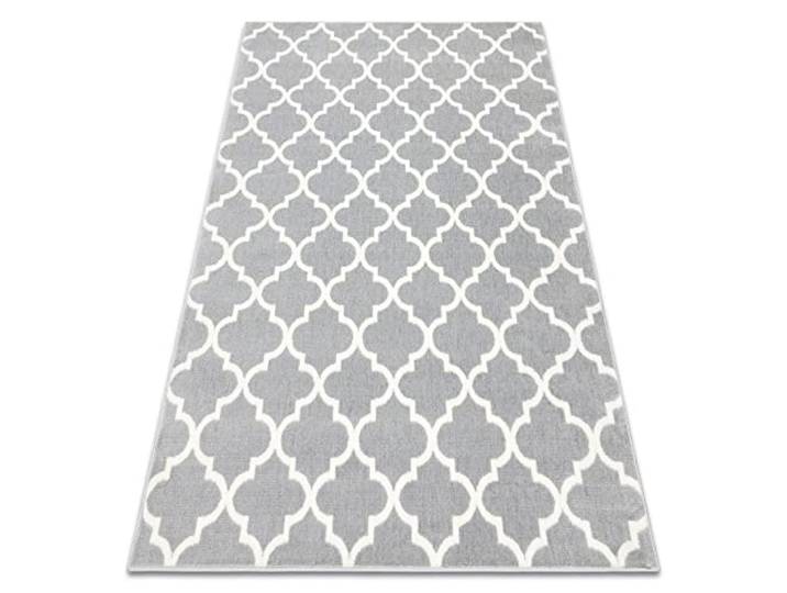rugsx Teppich BCF Morad TRELIS Marokkanisches Spalier - hellgrau 140x200 cm
