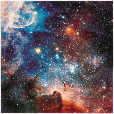 SAFAVIEH Galaxy Jenna Modern Abstract Celestial Rug