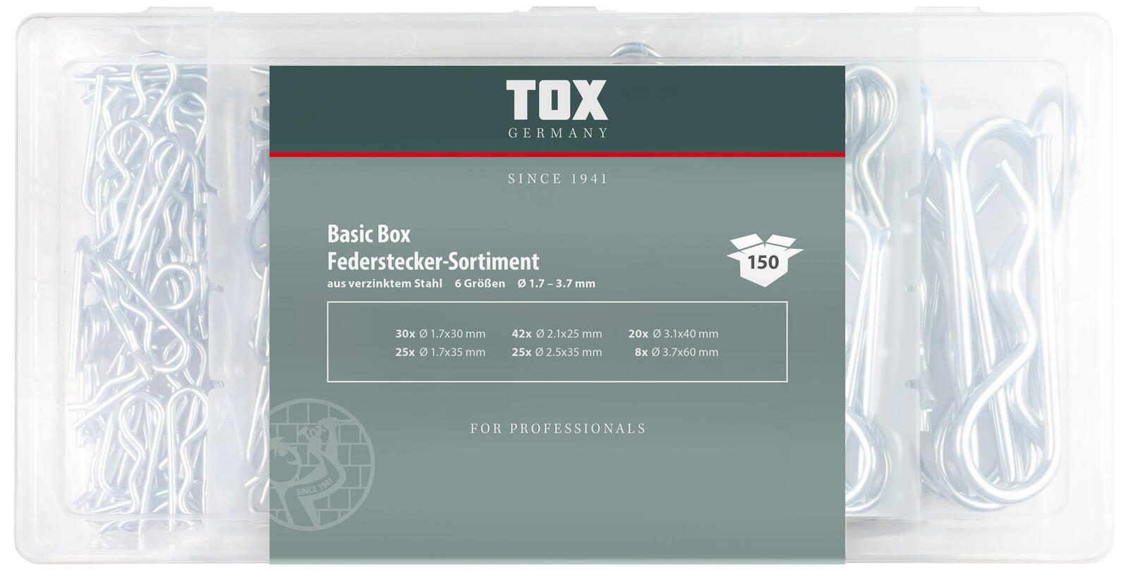 TOX Basic Box Federstecker Sortiment 09490201